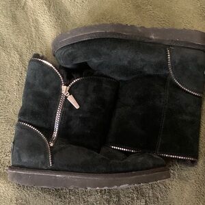 UGG Black Suede Boots
